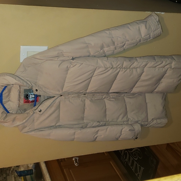 Beige puffer jacket size M - Picture 2 of 2